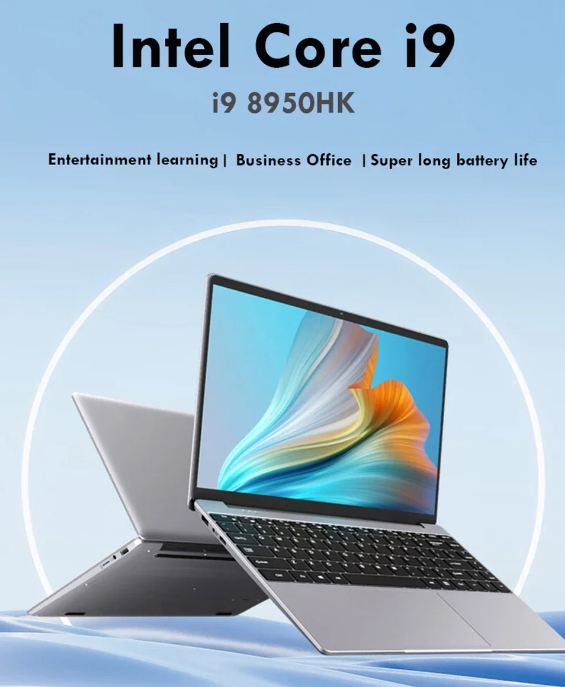 Notebook 14.1 "Windows 11 Pro Intel Core I9 8950 HK 16GB RAM 1TB 2TB SSD