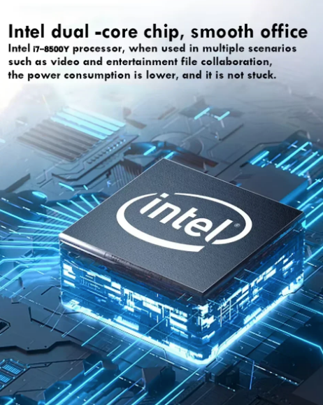 Laptop touch screen da 11,6 pollici 2 in 1 Intel i7 8500Y Windows 11 Pro Computer 8 GB DDR4 512 GB 1 TB 2 TB SSD