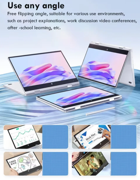 Laptop touch screen da 11,6 pollici 2 in 1 Intel i7 8500Y Windows 11 Pro Computer 8 GB DDR4 512 GB 1 TB 2 TB SSD