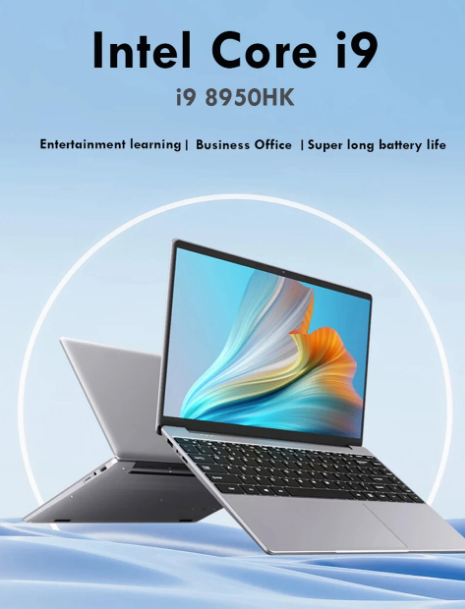 Computer portatile Windows 11 Pro Intel Core i9 8950HK, 14,1 pollici  16 GB RAM 1 TB SSD