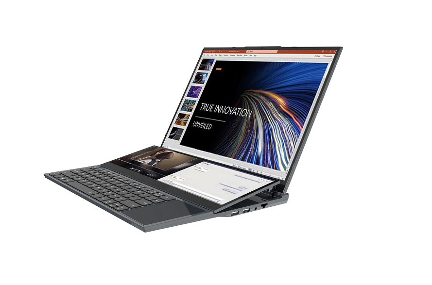 Notebook a doppio schermo LCD touch da 16 pollici 8, 16, 32 GB RAM e 512 GB, 1 TB e 2 TB SSD, Intel I7 9a generazione 6 core